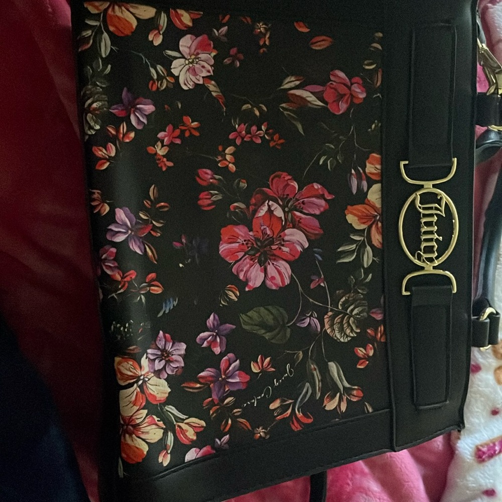 Floral juicy couture purse